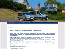 Tablet Screenshot of inter-bus.eu